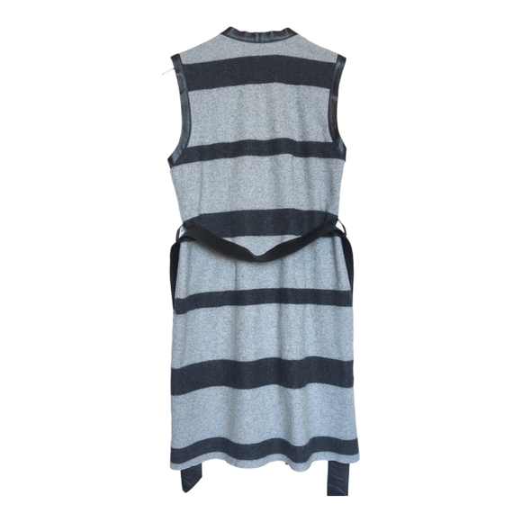 Iris Setlakwe Belted Wool Vest - Picture 2 of 10